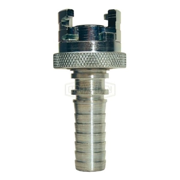 Dual-Lock P Series Thor Interchange Quick Disconnect Coupler with Knurled Flanged Sleeve, 1/2 in No